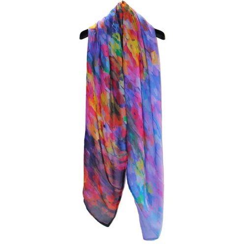 fular de seda impresionista julunggu 1l