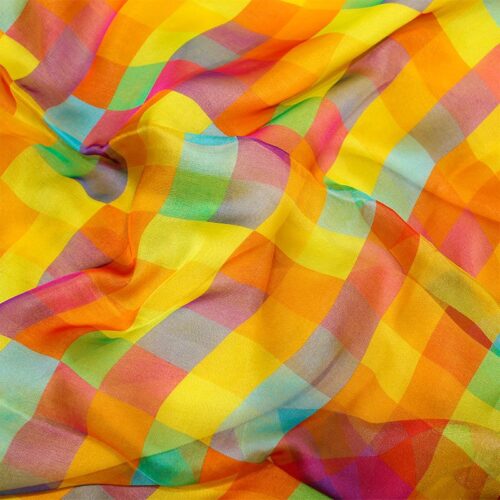 fulares de seda cuadros teris colores 1 julunggul
