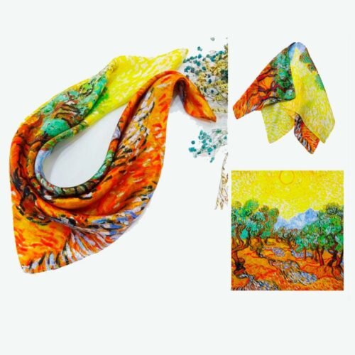 panuelo de seda 52 pintores 4