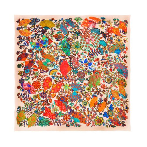 panuelo semi seda 130 rosa colores