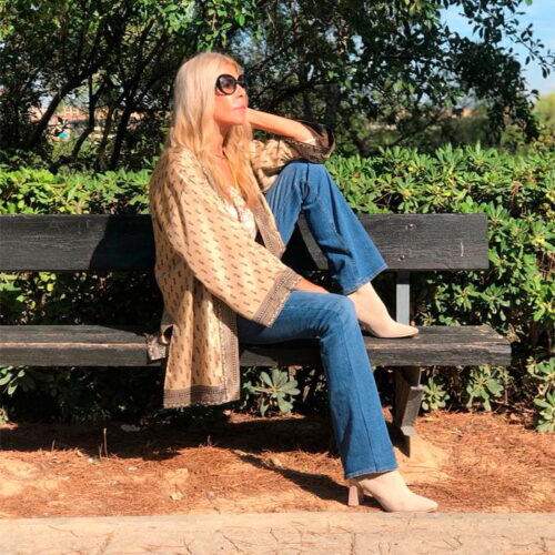 kimono de seda beige y negro de julunggul 5