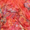 fular de seda reversible Rojo Pasion de julunggul