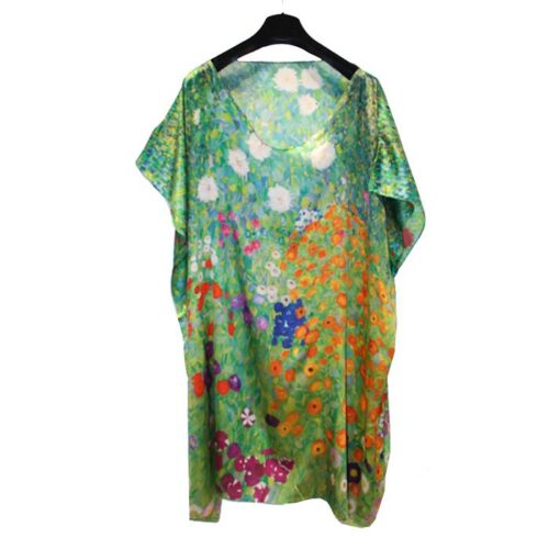 caftan de semi seda Klimt verdel julunggul 1