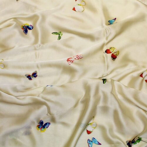 fulares de semi seda de mujer Mariposas julunggul