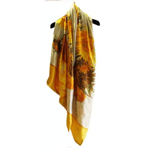 fulares de semi seda girasoles julunggul 1