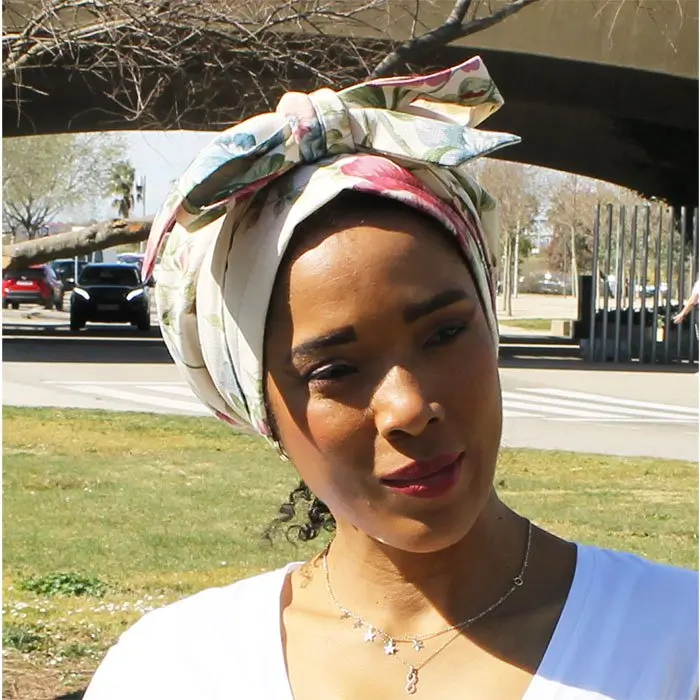 turbante panuelo oncologico
