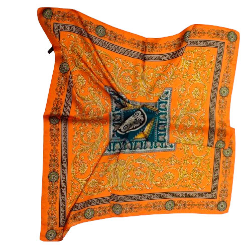 Pañuelos de seda de mujer naranja Julunggul