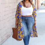 Kimono de mujer talla grande