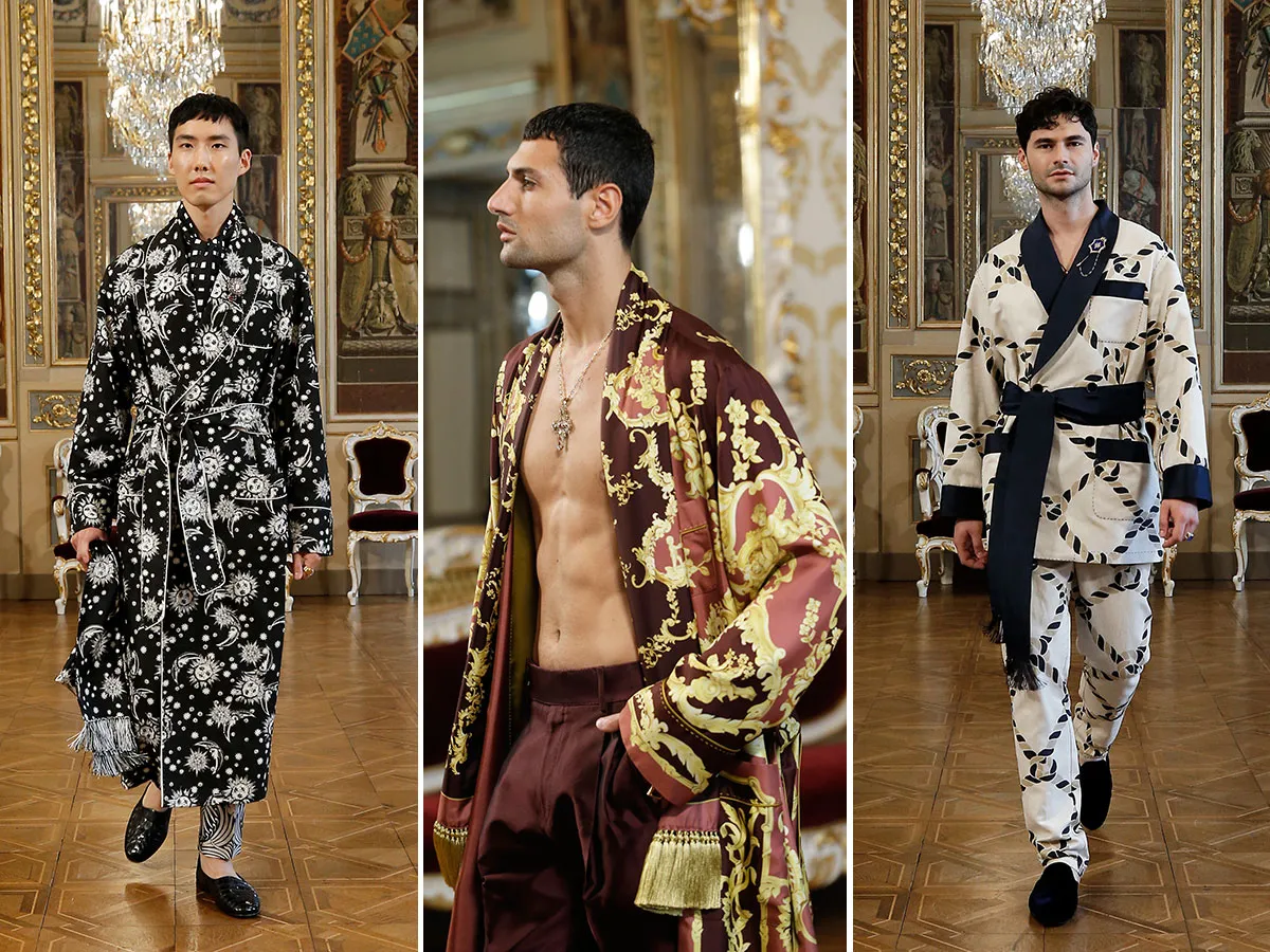 Kimonos de seda para hombres Julunggul