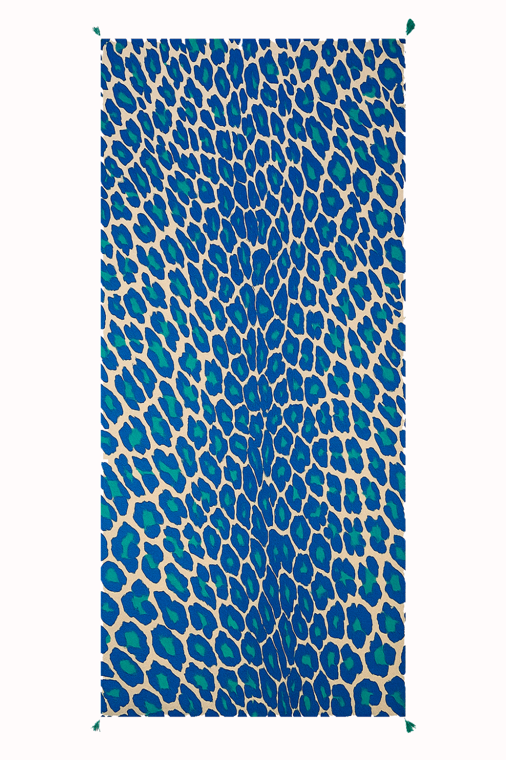 Kimono animal print leopardo beige y negro - Imagen 7