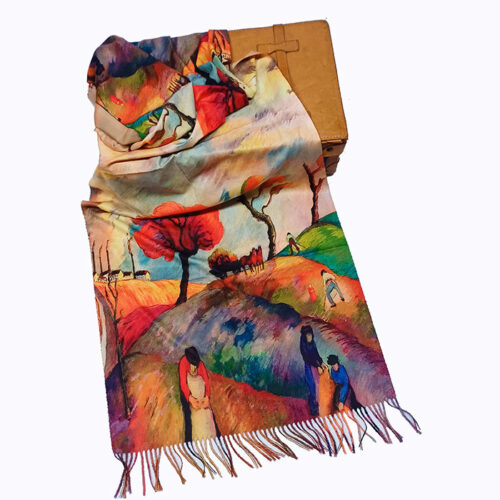 Bufanda tacto cashmere Pintores