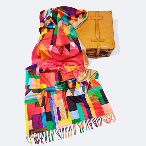 Bufanda tacto cashmere Pintores