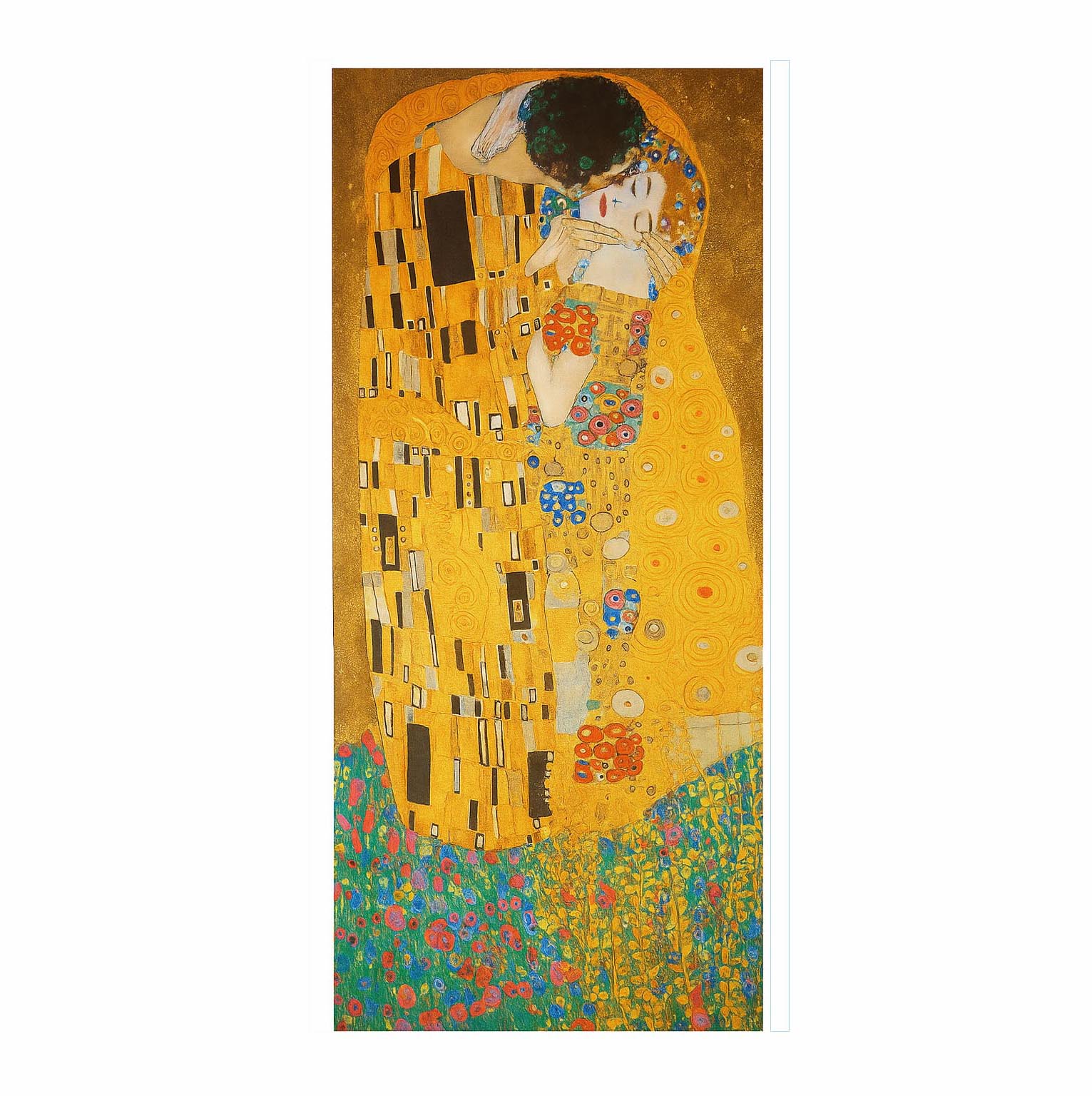 Fular de semiseda Pintores el beso de Klimt Julunggul