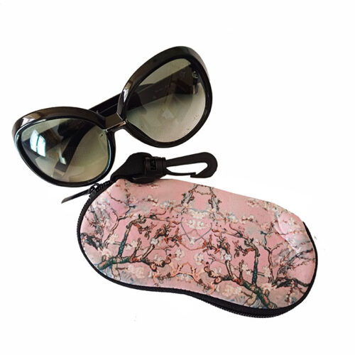 Funda de gafas acolchada con cremallera Rosa Pintores 18
