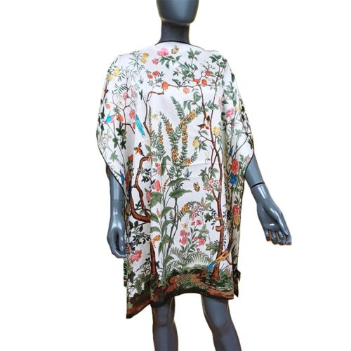 Caftan Beige de Pañuelos de semi seda 90x90 cm Julunggul