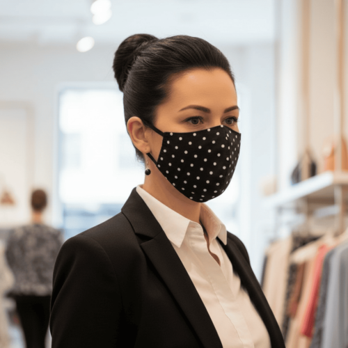 Mascarillas de tela camuflaje con bandera España Julunggul