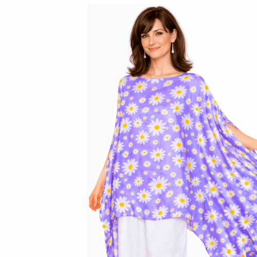 Caftán de gasa seda natural o Kaftán doble