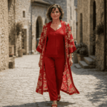Kimonos de seda para mujeres mayores de 50 años de Julunggul